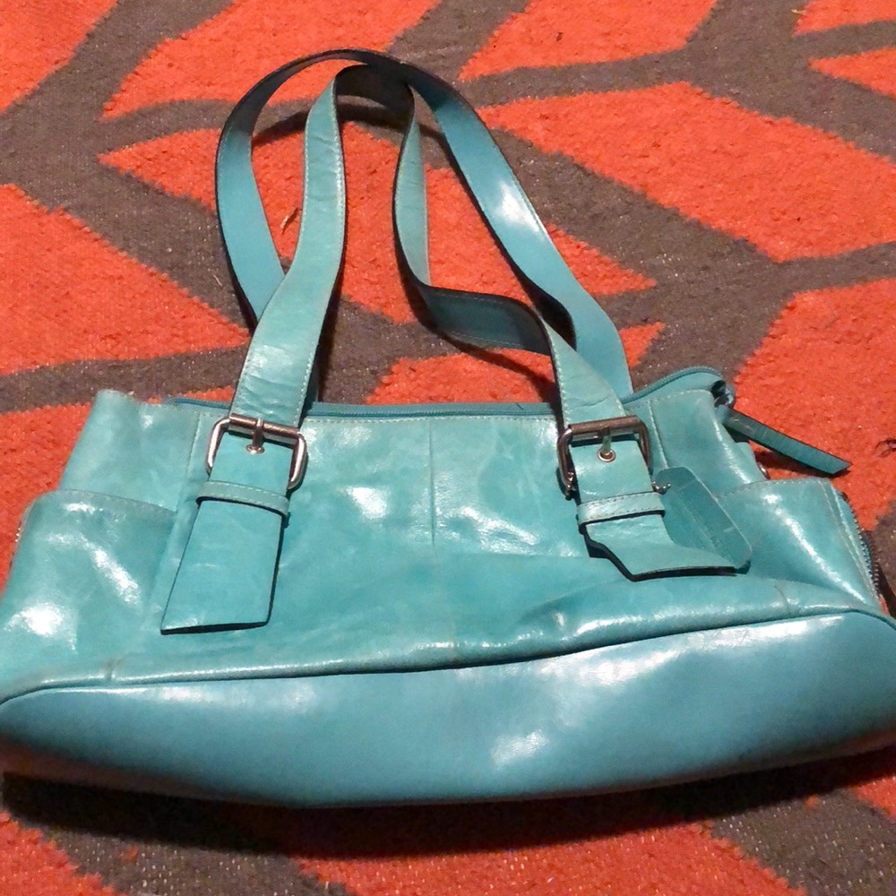 Teal small bag